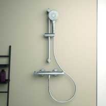 Baterie de duș termostatată Ideal Standard, Ceratherm T50 Cool Body, crom